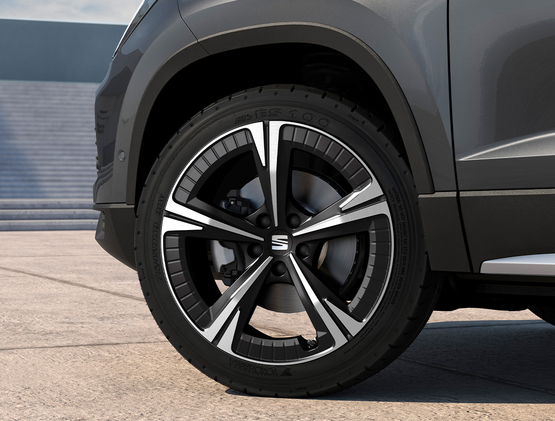 SEAT Ateca machined 19 inch wheels