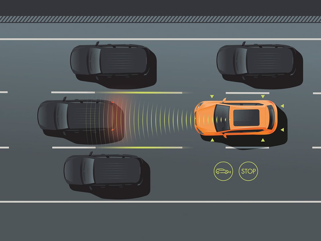 The seat leon’s safe driving pack xl, combining adaptive cruise control, high beam assist and traffic sign recognition with lane-keeping technology for added safety when the car is in motion.