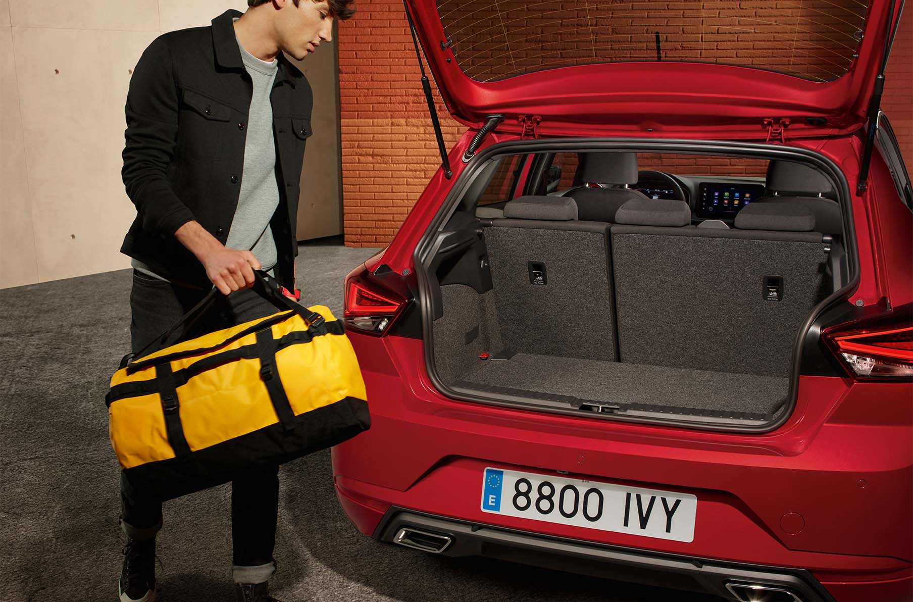 seat ibiza boot capacity