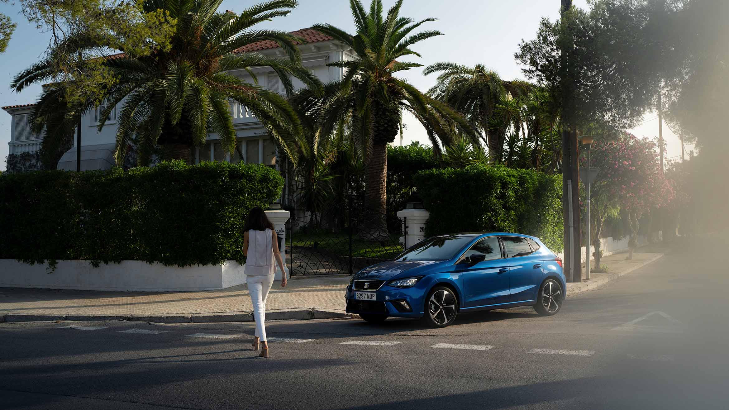 woman walking seat ibiza